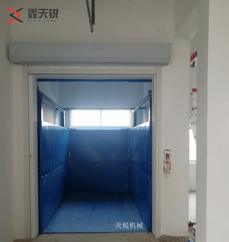 通辽上货专用导轨式升降货梯